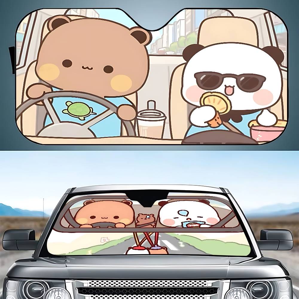 D.A.D Car Accessories - Urocze zasłonki przeciwsłoneczne do samochodu D-Dudu