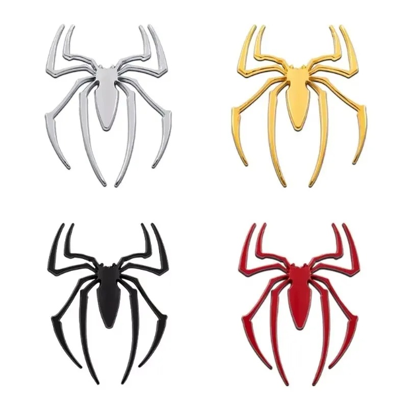 Car Accessories Quotes - Naklejka samochodowa 3D, metalowa, srebrno-złota, w