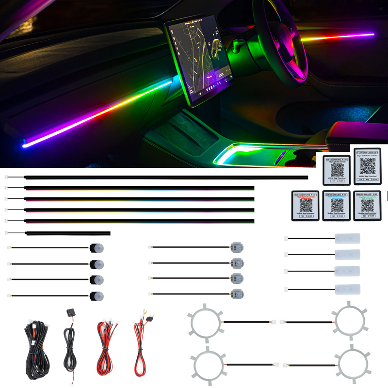 Led Interior Ambient Light - Fabrycznie wykonane na zamówienie oświetlenie ambientowe,