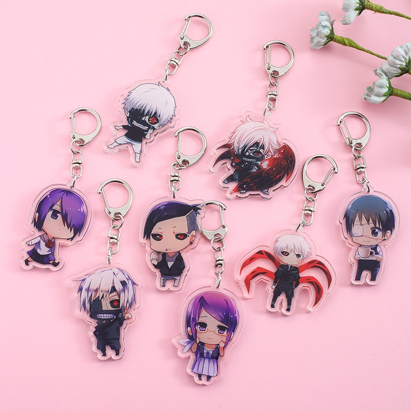 8 szt. Figurki Anime Tokyo Gho – Car Accessories In Tokyo recenzja i cena